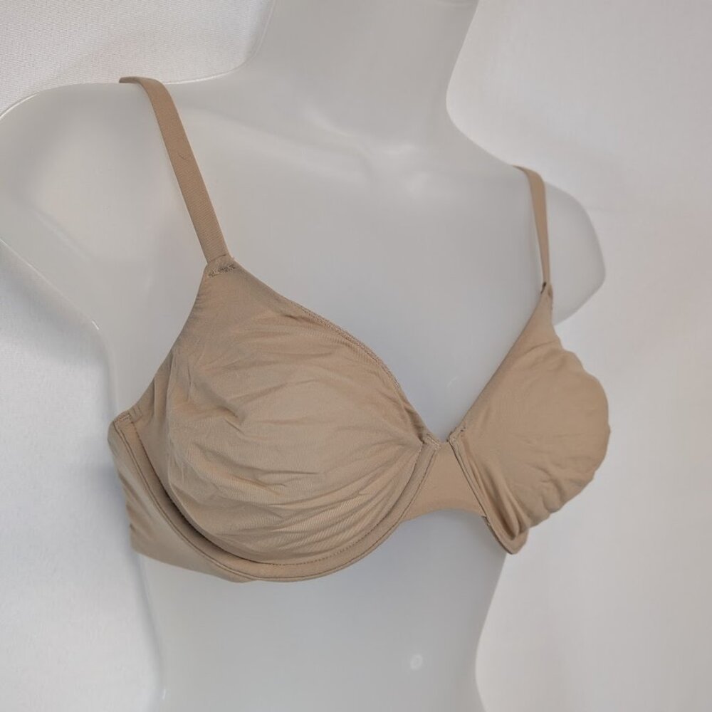 NWT SKIMS Unilined Demi Bra - CLAY - 34D